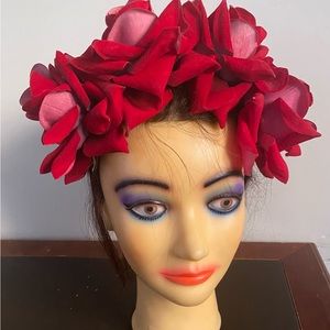 Catrina Day of the dead 💀  roses headband.